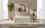 Casey Velvet Upholstered Bench - Image 2