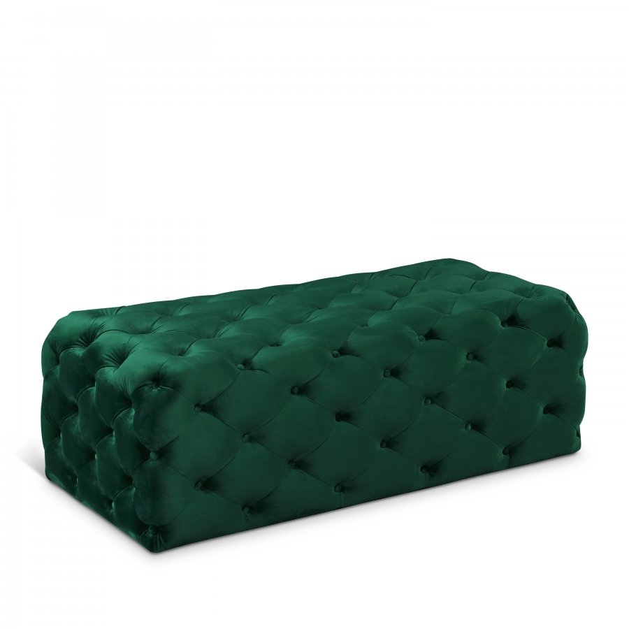 1585.jpg Casey Velvet Upholstered Bench - Image 1