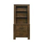 1592K-1EK*WB 5pc Set Eastern King Wall Platform Bed (EKB+2NS+2NS-P) - Image 6