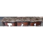 1603-5M Marble Top Dresser