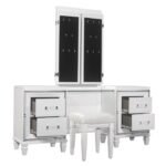 1616W-15* Vanity Dresser with Mirror - Image 4