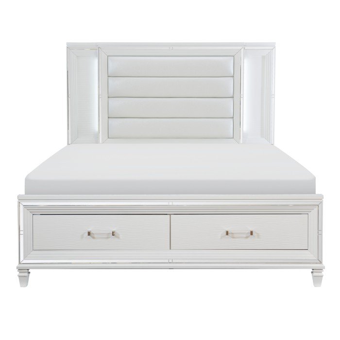 1616WK1_HO__l-1.jpg 1616WK-1CK* California King Platform Bed with LED Lighting and Footboard Storage - Image 1