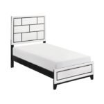 1645WHT-1* Twin Bed - Image 2
