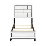 1645WHT-1* Twin Bed - Image 3