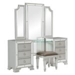 1646-14 Dressing Table Stool - Image 4