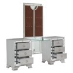 1646-15* Vanity Dresser with Mirror - Image 3