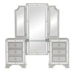 1646-15* Vanity Dresser with Mirror