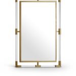 Ghost Acrylic And Metal Frame Mirror