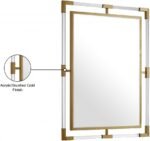 Ghost Acrylic And Metal Frame Mirror - Image 7