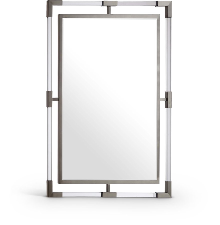 16719.jpg Ghost Acrylic And Metal Frame Mirror - Image 1