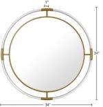 Ghost Acrylic And Metal Frame Mirror - Image 6