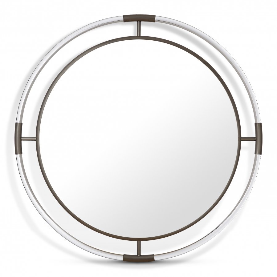 16721.jpg Ghost Acrylic And Metal Frame Mirror - Image 1