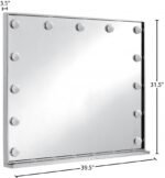Hollywood Lighted Mirror - Image 4