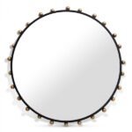 Raven Metal Frame Mirror