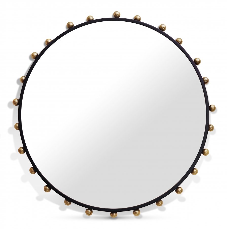 16742.jpg Raven Metal Frame Mirror - Image 1