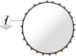 Raven Metal Frame Mirror - Image 5