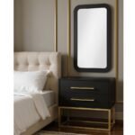 Artisto Ash Veneer Framed Mirror - Image 2