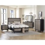 1711-1* Queen Platform Bed with Footboard Storage - Image 7