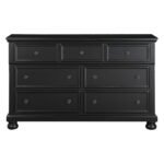 1714BK-5 Dresser, Hidden Drawer
