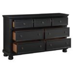 1714BK-5 Dresser, Hidden Drawer - Image 3