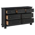 1714BK-5 Dresser, Hidden Drawer - Image 4