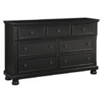 1714BK-5 Dresser, Hidden Drawer - Image 2