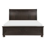1718KGY-1CK* California King Platform Bed with Footboard Storage