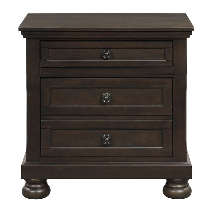 1718GY4_noBG_front__l.jpg 1718GY-4 Night Stand with Hidden Drawer - Image 1