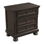 1718GY-4 Night Stand with Hidden Drawer - Image 2