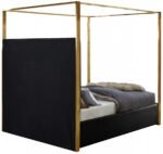 Jones Velvet Upholstered Bed - Image 6