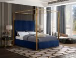 Jones Velvet Upholstered Bed - Image 2
