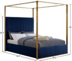 Jones Velvet Upholstered Bed - Image 7