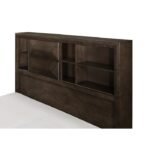 1753-1* Queen Platform Bed with Footboard Storage - Image 3