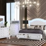 SHINEY BEDROOM WHITE
