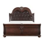 1757-1* Queen Sleigh Bed