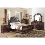 1757-4 Night Stand, Marble Top - Image 3