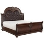 1757-1* Queen Sleigh Bed - Image 2