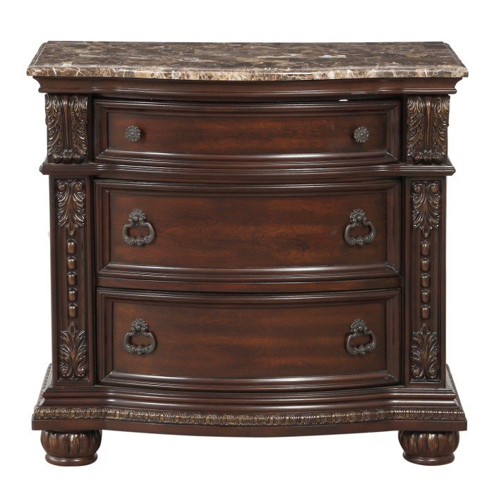 1757_4_thumbnail_400.jpg 1757-4 Night Stand, Marble Top - Image 1