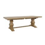 FLORENCE 126-INCH EXTENSION DINING TABLE RUSTIC HONEY