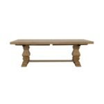 FLORENCE 126-INCH EXTENSION DINING TABLE RUSTIC HONEY - Image 4
