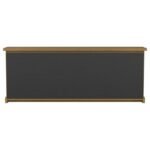 FLORENCE 4-DOOR DINING SIDEBOARD BUFFET CABINET RUSTIC HONEY - Image 8