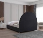 Milo Boucle Fabric Upholstered Bed - Image 6