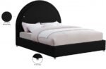Milo Boucle Fabric Upholstered Bed - Image 8
