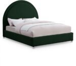 Milo Boucle Fabric Upholstered Bed