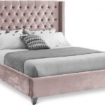 Aiden Velvet Upholstered Bed
