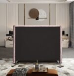 Aiden Velvet Upholstered Bed - Image 6