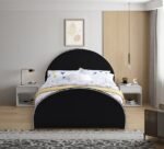 Brody Velvet Upholstered Bed - Image 4