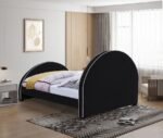 Brody Velvet Upholstered Bed - Image 6