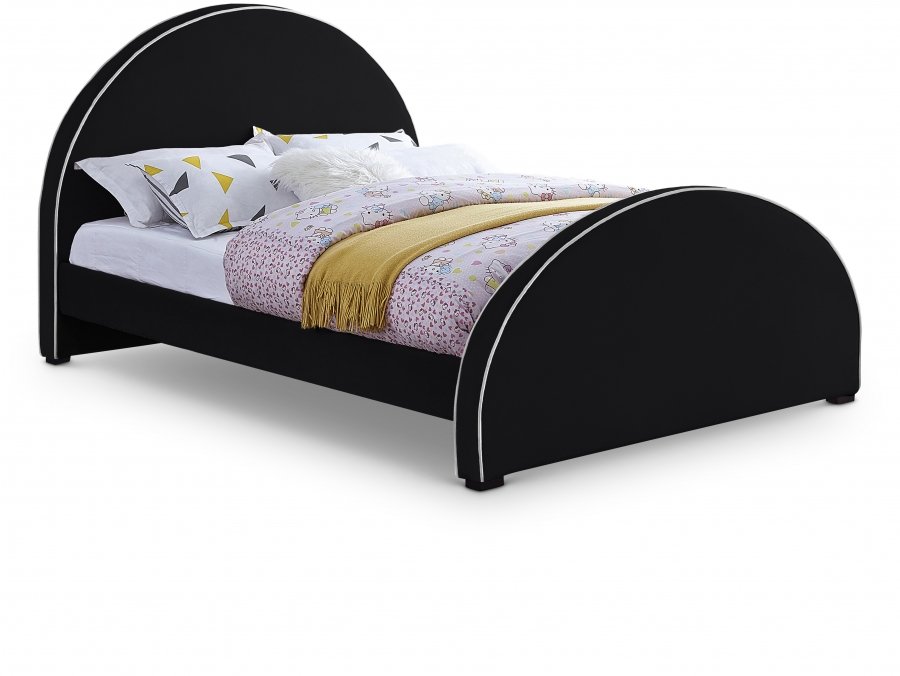18116.jpg Brody Velvet Upholstered Bed - Image 1