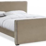 Dillard Velvet Upholstered Bed